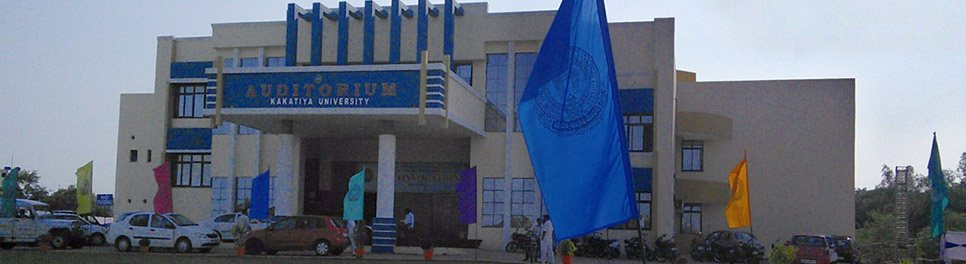 Kakatiya University, Warangal-506009, Telangana, India.